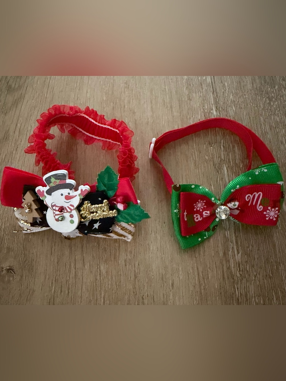 Holiday Pet collar accessories